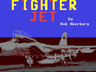 Jet title screen for Commodore 64